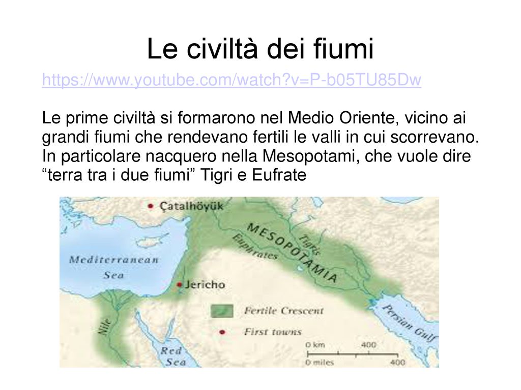 Le Civilt Dei Fiumi Le Prime Civilt Si Formarono Nel Medio Oriente